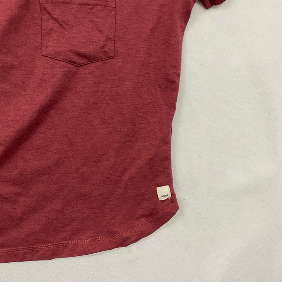 Vuori Red Crop Tee Medium - Picture 2 of 7